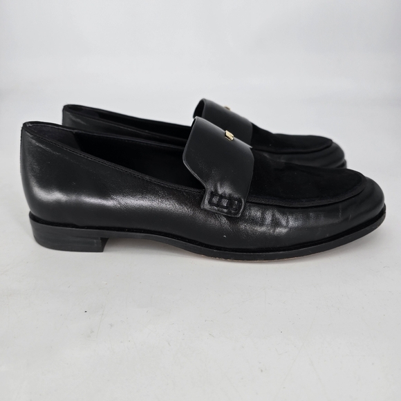 Birdies Women black Loafer starling 20 flats slip on suede leather size 8 - Picture 2 of 11